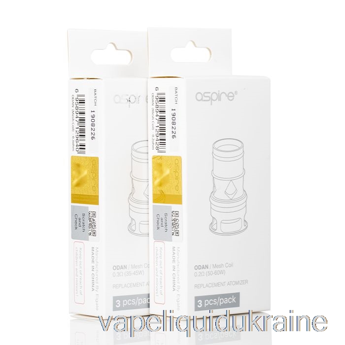 Vape Liquid Ukraine Aspire Odan & Odan Mini Replacement Coils 0.18ohm Mesh Coils